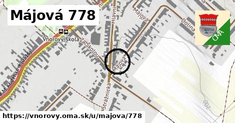 Májová 778, Vnorovy