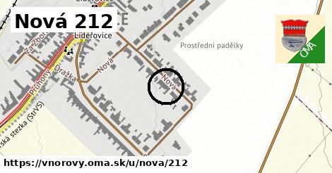 Nová 212, Vnorovy