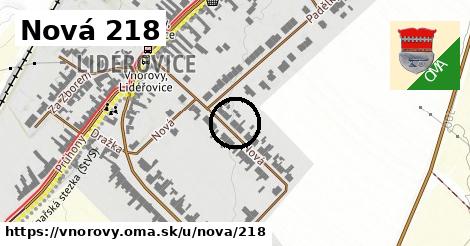 Nová 218, Vnorovy