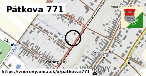 Pátkova 771, Vnorovy