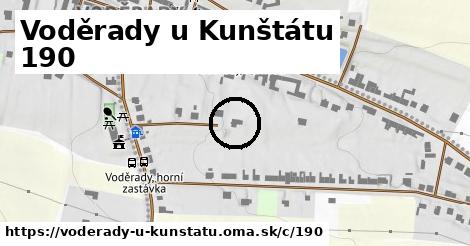 Voděrady u Kunštátu <span class="supisne">190</span>