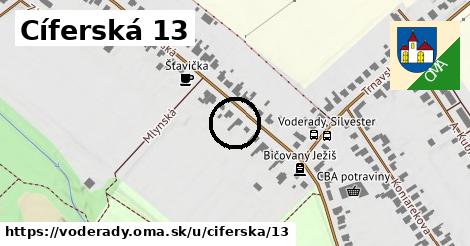 Cíferská 13, Voderady