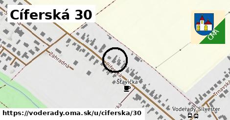 Cíferská 30, Voderady