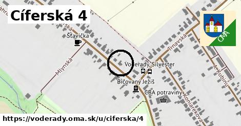 Cíferská 4, Voderady