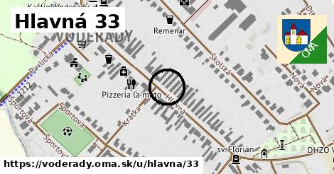 Hlavná 33, Voderady