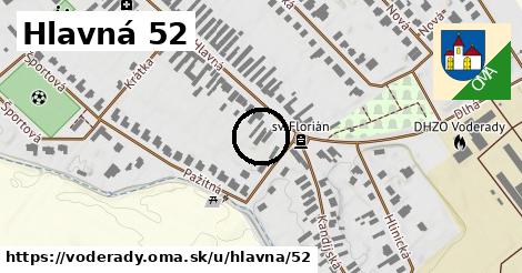 Hlavná 52, Voderady