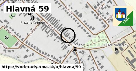 Hlavná 59, Voderady