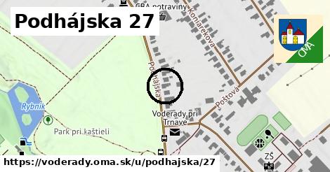 Podhájska 27, Voderady