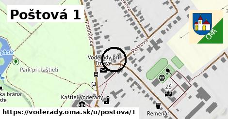 Poštová 1, Voderady