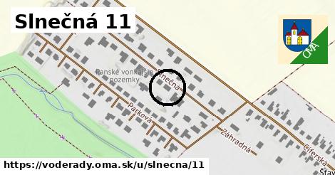 Slnečná 11, Voderady