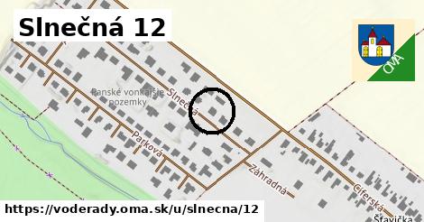 Slnečná 12, Voderady