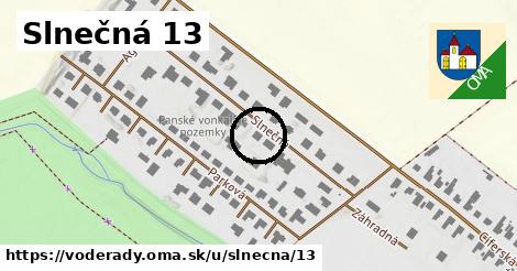 Slnečná 13, Voderady