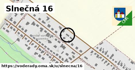 Slnečná 16, Voderady