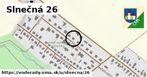 Slnečná 26, Voderady
