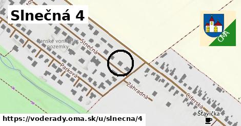 Slnečná 4, Voderady