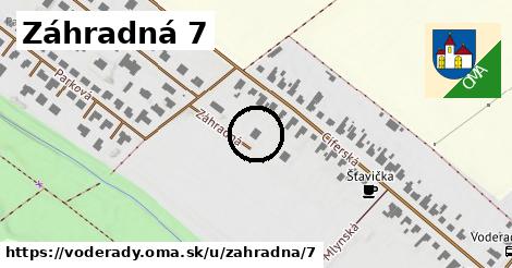Záhradná 7, Voderady