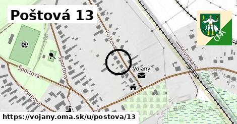 Poštová 13, Vojany