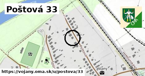 Poštová 33, Vojany
