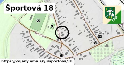 Športová 18, Vojany