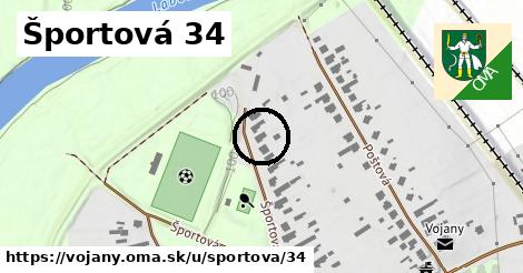 Športová 34, Vojany