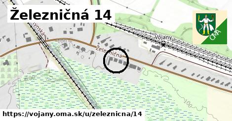 Železničná 14, Vojany
