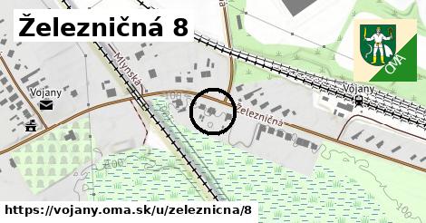 Železničná 8, Vojany