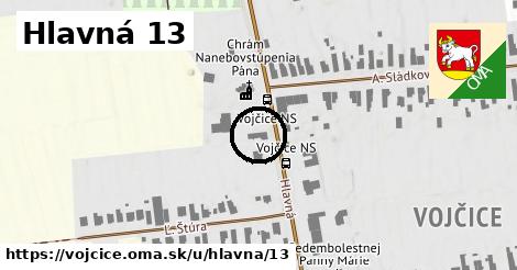 Hlavná 13, Vojčice