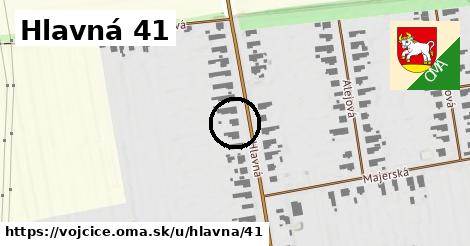 Hlavná 41, Vojčice