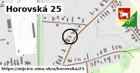 Horovská 25, Vojčice