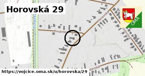 Horovská 29, Vojčice