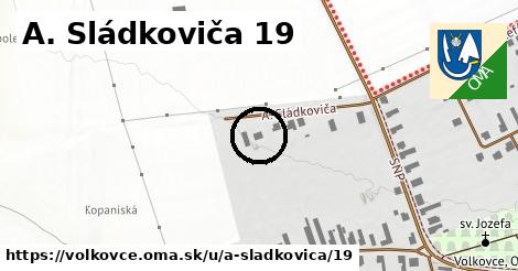 A. Sládkoviča 19, Volkovce