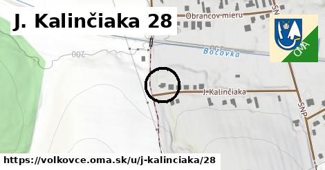 J. Kalinčiaka 28, Volkovce