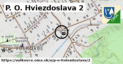 P. O. Hviezdoslava 2, Volkovce