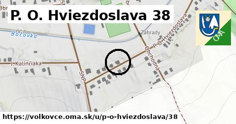 P. O. Hviezdoslava 38, Volkovce