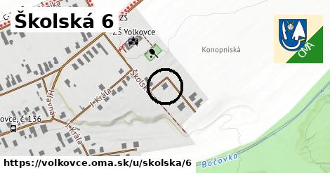 Školská 6, Volkovce