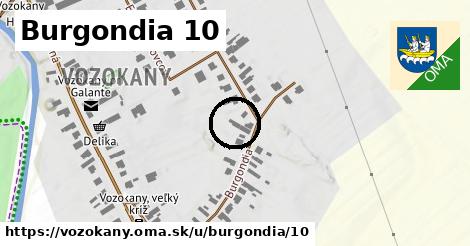 Burgondia 10, Vozokany