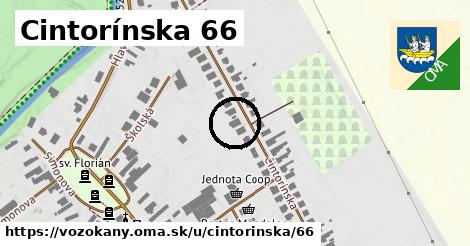 Cintorínska 66, Vozokany