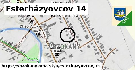 Esterházyovcov 14, Vozokany