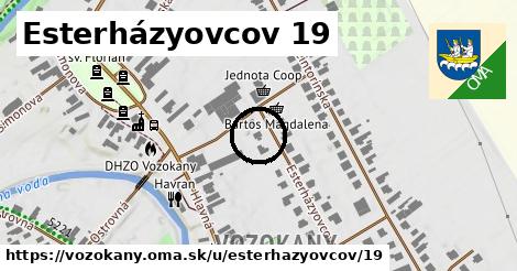 Esterházyovcov 19, Vozokany