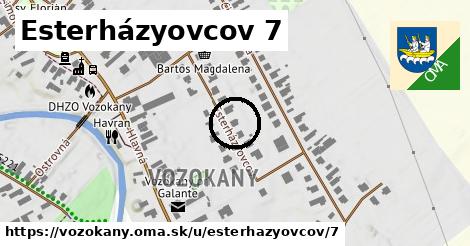 Esterházyovcov 7, Vozokany