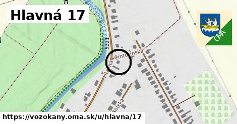 Hlavná 17, Vozokany