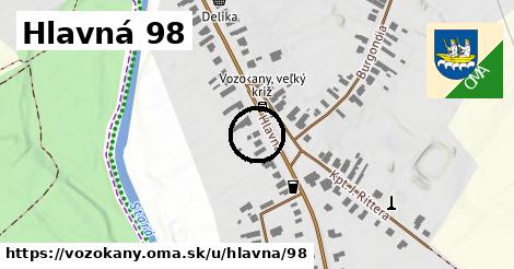 Hlavná 98, Vozokany