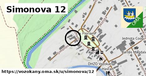 Simonova 12, Vozokany