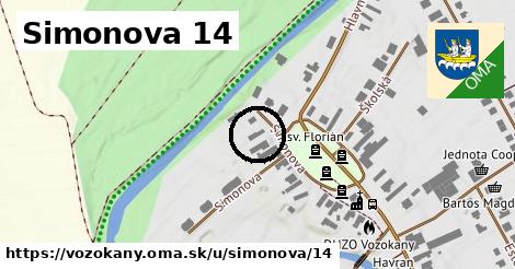 Simonova 14, Vozokany
