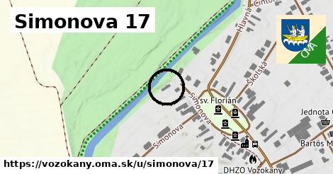Simonova 17, Vozokany
