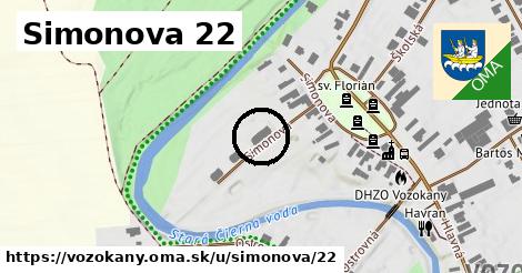 Simonova 22, Vozokany