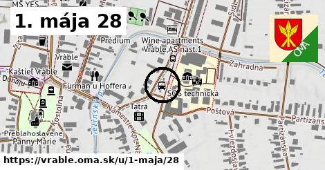 1. mája 28, Vráble