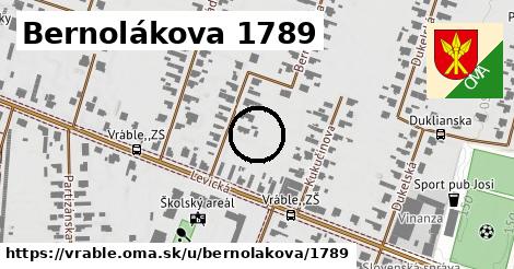 Bernolákova 1789, Vráble