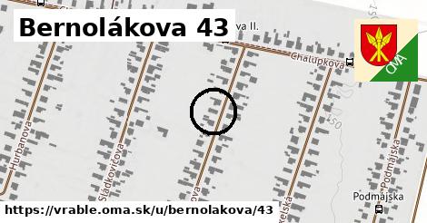 Bernolákova 43, Vráble
