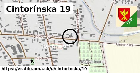 Cintorínska 19, Vráble